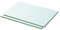 vidaXL 2X Regalboden Glas Glasboden Glasscheibe Glasplatte Regalbrett Ersatz Platte Glasscheibe für Glasregal Klarglas Transparent 30x15cm