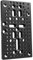HEDBOX HOLD II - Multi-type hole universal mounting Cheese Plate, 120 various threads 3/8-16, 1/4-20, M3, Fly Holes for DSLR Rail system