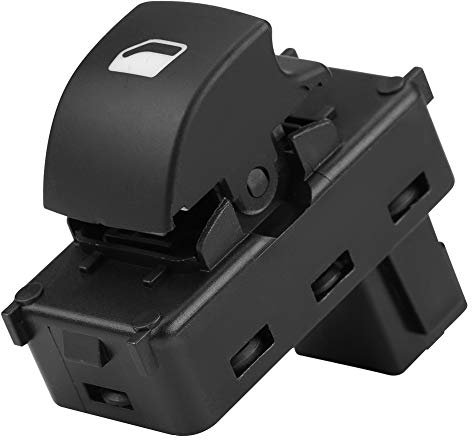 EVGATSAUTO ABS plástico 6554.QL Interruptor de ventana de energía eléctrica delantera de coche Control maestro para C4 207