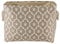 Bone Dry Lattice Paw Print, Polyester, Stone, Large Rectangle