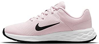 NIKE Revolution 6, Scarpe da Ginnastica, Rosa (Pink Foam Black), 36.5 EU
