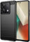 Effcotuo Custodia per Xiaomi Redmi Note 13 5G Cover [Fibra di Carbonio] Morbido TPU Custodia Protezione Anti Scivolo/Antiurto per Redmi Note 13 5G-Nero