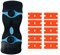 Glass Ceramic Hob Scraper Plastic Scraper Double Edged Safety Cleaning Tool for Removing Dirt from Glass Tiles(Blue)
