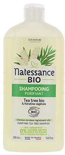 Natessance Reinigendes Bio-Shampoo, 500 ml