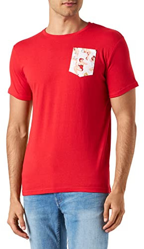 FRENCHCOOL 1988 Herren Rotes Moulin Rouge T-Shirt, L