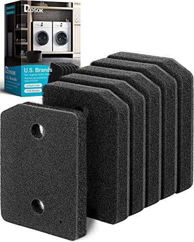 Plinth Filter Replacement for Miele T1 Dryer:9164761 Heat Pump Dryer, Dryer Spare Parts, Lint Filter Foam Sponge Replacement for Miele T1 Dryer (6)