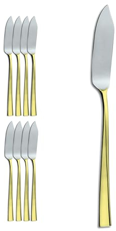 8 coltelli da pesce, della serie Monterey real gold di Picard & Wielpütz