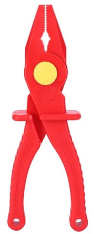 Baxnore Alicates de corte, Alicates con aislamiento de plástico, Alicates de instalación eléctrica resistentes al desgaste, Alicates de corte de alambre aislados