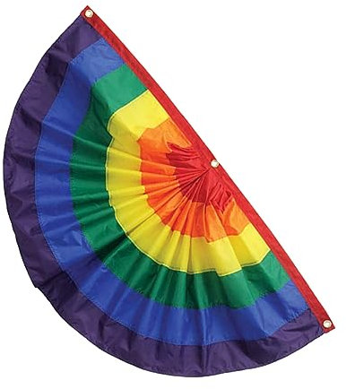 Toddmomy Regenbogenflagge LGBT Pride Fahne Für Paraden Und Festlichkeiten Bunte Partydekoration Für Pride Month Und LGBTQ+ Feiern Farbenfrohes Banner Für Toleranz Und Vielfalt