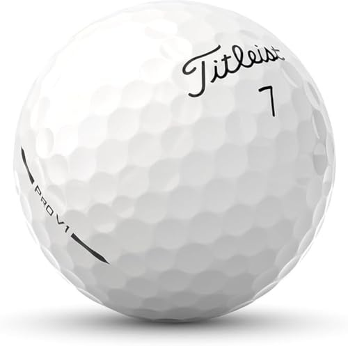 Titleist Pro V1 Golf Balls (White, 3pk, High Numbers) 1 Sleeve 2025