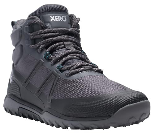 Xero Shoes Damen Scrambler Trail Mid Stiefel, Asphalt/Schwarz, Größe 38