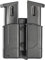VEGA HOLSTER Porta Caricatore Doppio 8dmh03, Porta Caricatore Rotante Nero, Porta Caricatore polimero, 8DMH03