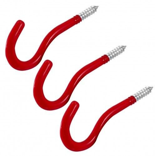Marksman 3 ALL PURPOSE HANGING HOOKS 2” TOOL BIKE CLIP GRIP SHED GARAGE STORAGE 3MM THICK
