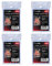 Ultra Pro Standard Regular Soft 400 Stück Penny Kartenfolien Kartenhüllen Sleeves - für Sammelkarten wie Pokemon Magic Sportkarten- Standardgröße, transparent