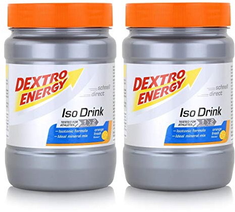 Isotonisches Getränkepulver von Dextro Energy Iso Fast Orange Fresh 440g (2er Pack)