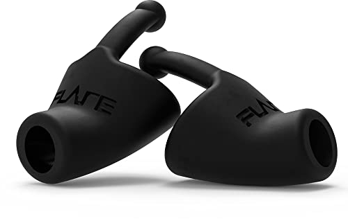 Flare Calmer Night – Sleeping Ear Plugs Alternative – Reduce Annoying Noises Without Blocking Sound – Extra Soft Reusable Silicone – Black