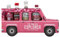 The Pink Gin Explorer Jeep Gift Box includes 4 flavoured Gins 5cl - Novelty Gift Set by Blue Tree Gifts