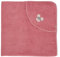 Sterntaler Baby Mädchen Kapuzenbadetuch Bio GOTS Mabel - Badeponcho Baby, Kapuzenhandtuch, Badehandtuch Kinder mit Mausmotiv waschbar - Bio - rosa