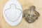 Clown cookie cutter Fondant Keksstempel/Ausstechform keksausstecher PLA ca.8cm