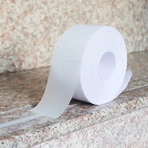 MOTT 50 Transparentes Stufenprofilband, leuchtender, rutschfester Stufenmatte, selbstklebend, Aufkleber-Pad, rutschfester Teppichstreifen, Treppenläufer für den Innenbereich