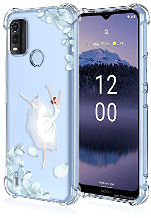 SEAHAI Hülle für Nokia G11 Plus, Bunte Schön Muster Ultra Dünn Transparent Handyhülle Weich Silikon TPU Bumper Stoßfest Case Schutzhülle - Tanzen zur Musik