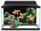 Fauitay Aquarium Hintergrundfolie, Aquarium Rückwandfolie, Aquarium Folie Rückwand, 3D-Effekt Meeresboden Wasser Gras Poster PVC Aquarium Aquarium Hintergrund Wandbild Dekorative (91 * 50cm)
