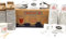 AURACAFFE' kit accessori caffe con 150 Bicchierini Caffè Di Carta Biodegradabili 75ml con Grafica Biocompostabili - 150 Palettine e 150 Bustine Di Zucchero. Made In Italy