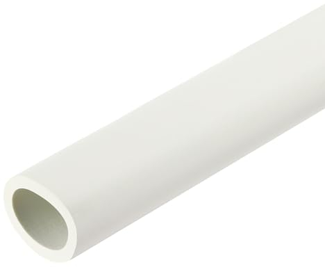 QUARKZMAN 61cm Rohrisolierung Schaumstoff, Durchmesser 32mm Isolierstärke 6mm Heizungsrohr Verkleidung für Fitnessgeräte, Rohre, Handhaben (Weiß)