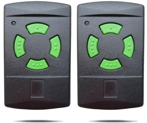 26,995MHz Garagentoröffner fur Handsender,Garagentor Fernbedienung Fernsteuerung Kompatibel mit 26MHz 26,9MHz Hormann HSM2 HSM4 HS1 HS2 HS4 HSE2 HSZ1 HSZ2 HSP4 2 Stück