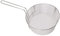 Hominas Panier pour Friteuse Avec Anses, Panier a Frite Individuel Mini Rond En Acier Inoxydable pour Frites Des Collations, Crevettes, 23 Cm