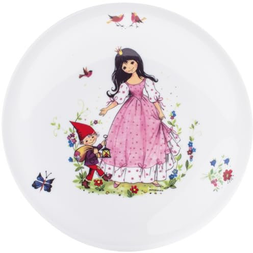 KAHLA 323460A50851C Kids Frühstücksteller 21,5 cm Schneewittchen | Frühstücksteller mit Schneewittchen Design aus Porzellan
