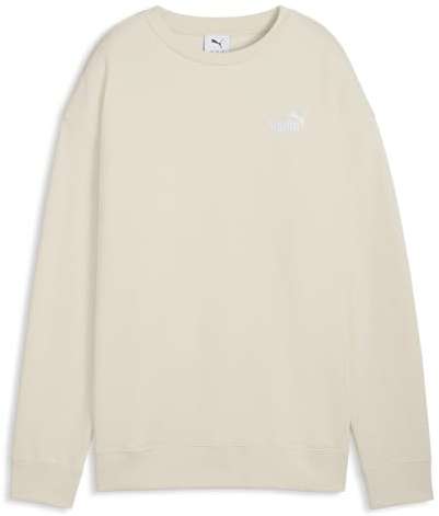 PUMA Mädchen Small No. 1 Logo Relaxed Crew FL Sweatshirt, Alpine Snow, 158 EU
