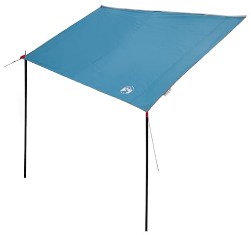 vidaXL Wasserfester Tarp, Outdoor Tarp, minimalistisches Design, wasserdicht, Camping-Zubehör, Notzelt, wetterfest, Natur erleben