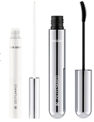 Signature Lash Set – 2-in-1 Wimpern-Duo | Lash & Brow Serum für Wachstum & Volumen Mascara Schwarz | Für längere, dichtere & gestärkte Wimpern | Premium Augen-Make-up Set