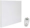 VIESTA ® Infrarot Wandheizung mit Thermostat [INKL. TH12 THERMOSTAT] – Infrarotheizung Wandmontage Heizkörper – Carbon Crystal Infrarotheizung – Paneel Badezimmer geeignet – (Modell H400-400W)