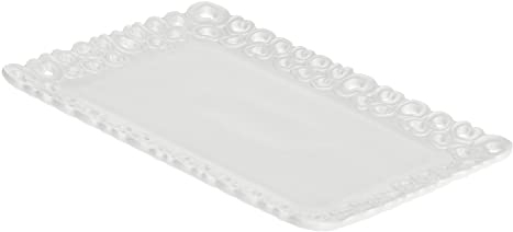 La Porcellana Bianca - Vassoio Traforato 35x26 cm Valentino