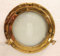 Hublot en laiton 30,5 cm en verre antique nautique port cadre photo décoration murale