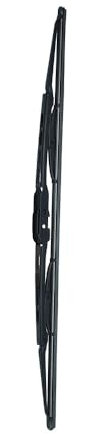 JOTATE - Escobilla Limpiaparabrisas de Coche - Medida de 24/60 cm - Adaptador Universal - Con Soporte Metálico y Tratamiento Anticorrosión - Rápido de Montar - Goma de Calidad