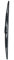 JOTATE - Escobilla Limpiaparabrisas de Coche - Medida de 24/60 cm - Adaptador Universal - Con Soporte Metálico y Tratamiento Anticorrosión - Rápido de Montar - Goma de Calidad