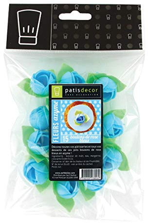 Boutons de rose bleue x15