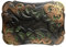 Belts.com - Gürtelschnalle mit Western-Blumenmuster und Gravur, passend für 38 mm Gurtband - Antik-Silber, Schwarz, Kupfer, Kupfer-Patina