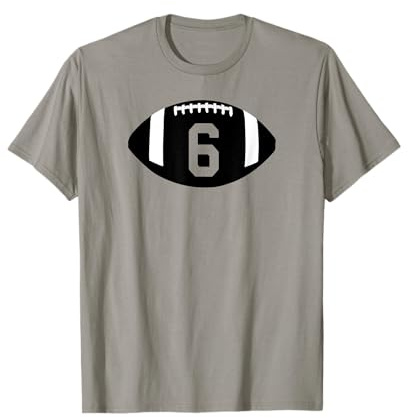 Fußball Trikot Nummer 6 Trikot T-Shirt Artplayer Nr. T-Shirt