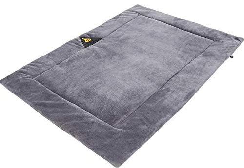 applyvt Heating Cat Dog Bed Blanket Warming Pad Extra Warm Heated Cat Bed Thermal Mat Blanket for Indoor Outdoor Pets Washable Size: S, L, XL (Random Color)