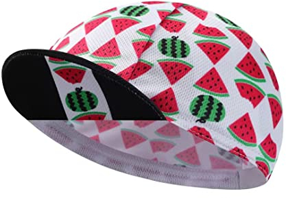 BikingBros Funny Cycling Cap - Polyester Cycling Hat-Under Helmet - Cycling Helmet Liner Breathable&Sweat Uptake, F3, One Size