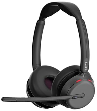 EPOS Impact 1060T ANC Stereo Bluetooth Headset mit Active Noice Cancelling (ANC) Teams Zertifiziert
