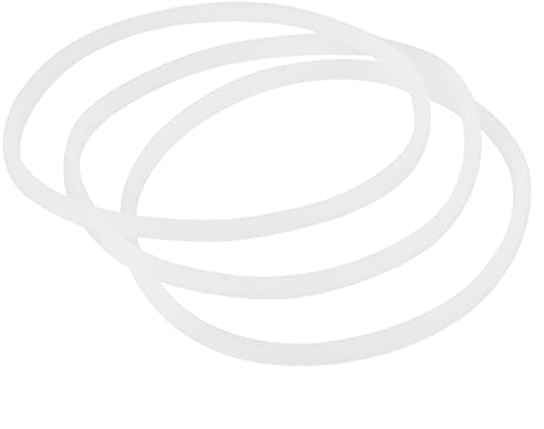 Akozon 3 Stück Blender Rubber Seal Ring, Siegelring, Mixer Dichtungsring Mixer Ersatzteile Mixer Ersatzteile Gummidichtungsringe O-Ringe Dichtungen für Magic Flach/Kreuzklinge