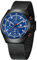 BENYAR Herrenuhr Military Time Code Uhr Mesh-Armband Analoges Quarzwerk Business Datum wasserdichte Uhr Herrengeschenk BY-5200M(Schwarz Blau)