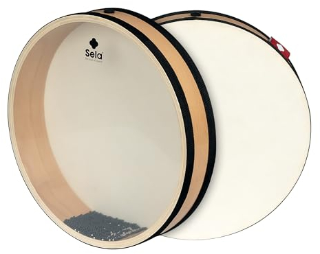 Ocean Drum 40 cm (16), Wooden Frame with Natural Skin