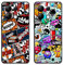 Abuenora Cover per Xiaomi Redmi Note 13 4G, [2 pezzi] Custodia Sottile Morbida Silicone TPU Antiurto Case Protegge lo Schermo e la Fotocamera con Disegni Group A