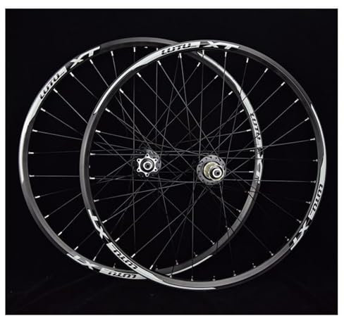 24/26/27,5/29 Zoll Mountainbike-Laufradsatz, 8–11-Gang-Kassette, Schnellspanner-Laufradsatz, Vorder-/Hinterrad, 32H-Scheibenbremse, Abgedichtete Lagerunterstützung A,24in